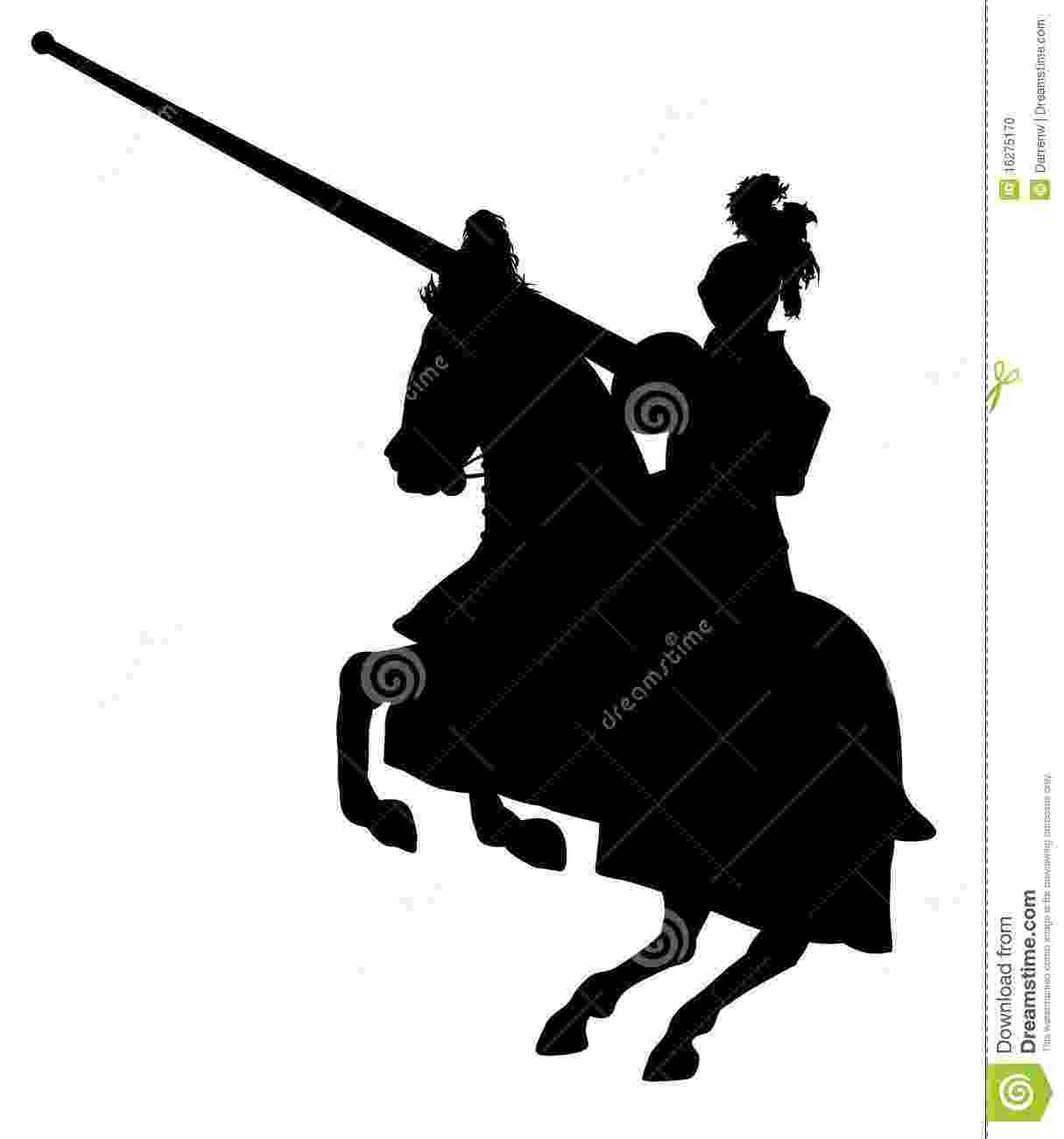 knight on horseback knight stock illustration illustration of charge horseback knight on 