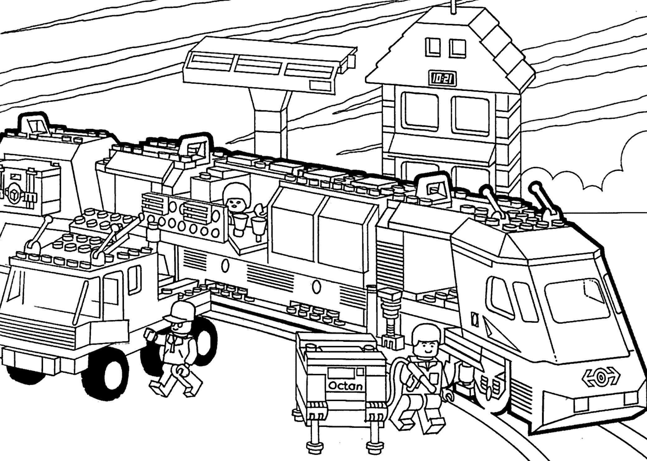 lego city coloring page lego train coloring page for kids printable free lego page lego city coloring 