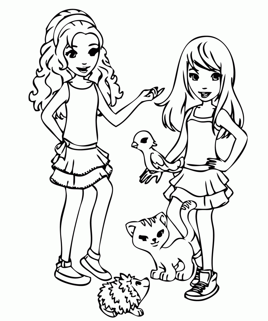 lego friends printable colouring pages lego friends all coloring page for kids printable free friends colouring printable lego pages 