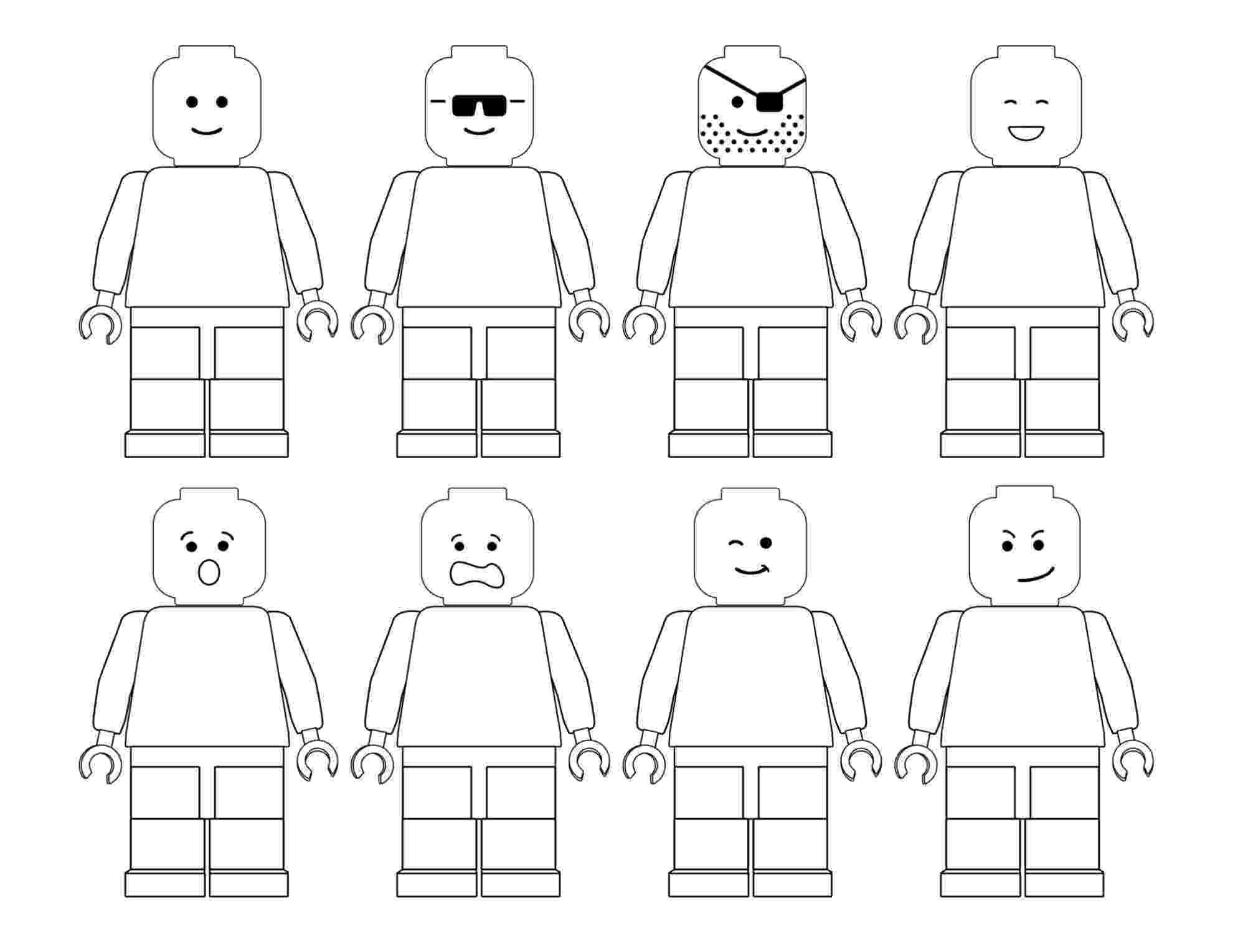 lego minifigures colouring pages free printable lego coloring pages paper trail design colouring minifigures pages lego 