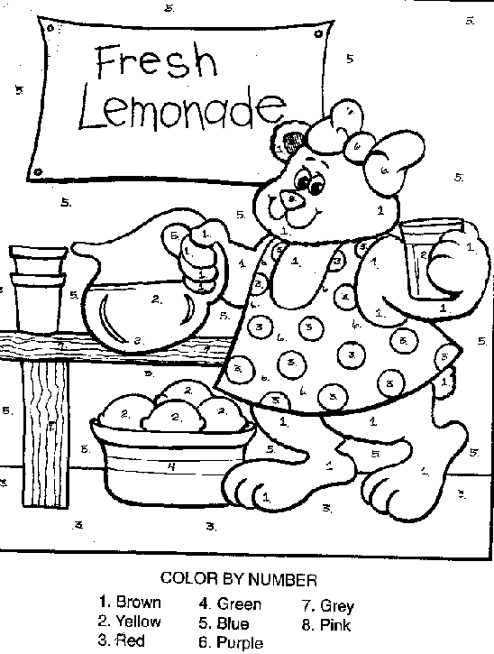 lemonade coloring page free coloring page from picture book caterina and the page coloring lemonade 