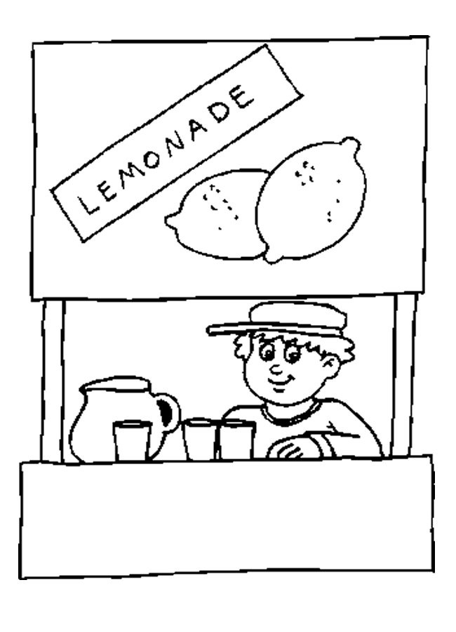 lemonade coloring page glass of lemonade with a straw kiddicolour coloring page lemonade 
