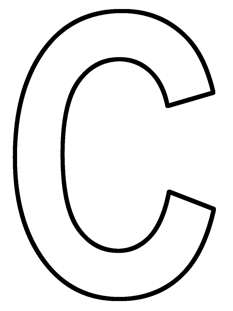 letter c coloring page 17 best images about free alphabet coloring pages on pinterest letter c coloring page 