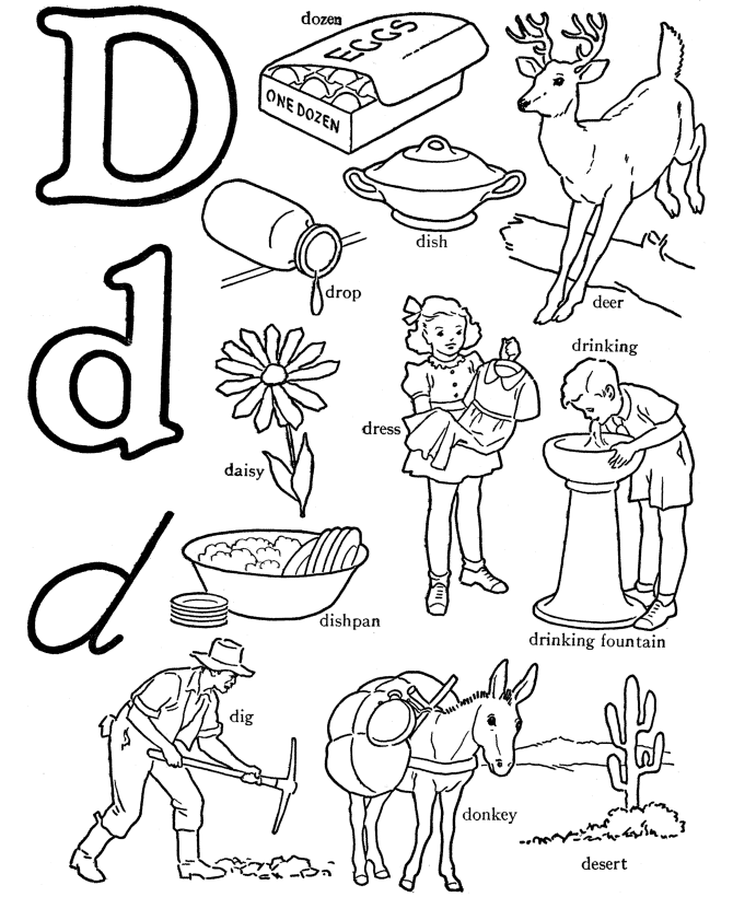 letter d coloring pages for toddlers letter d coloring pages free printable coloring pages for d toddlers letter coloring pages 