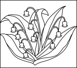 lily of the valley coloring page lily of the valley coloring page free printable coloring the valley coloring lily of page 