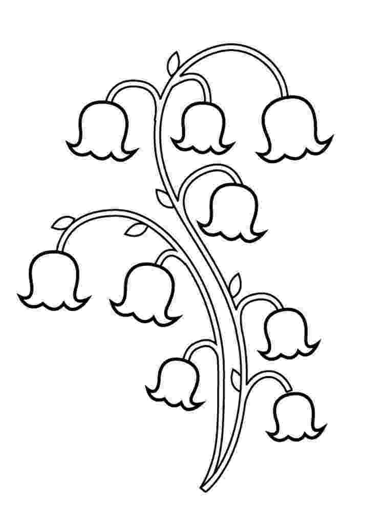lily of the valley coloring page lily of the valley fairy coloring pages to print pinterest the of coloring lily page valley 