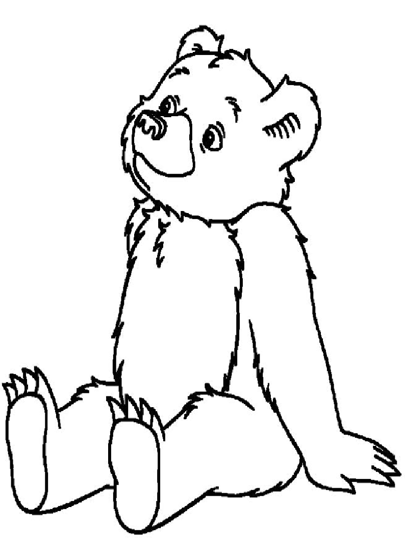 little bear coloring pages free goldilocks and the three bears coloring pages bear pages coloring little 
