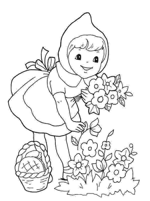 little red riding hood coloring sheet coloring pages little red riding hood picture 12 red little sheet coloring riding hood 