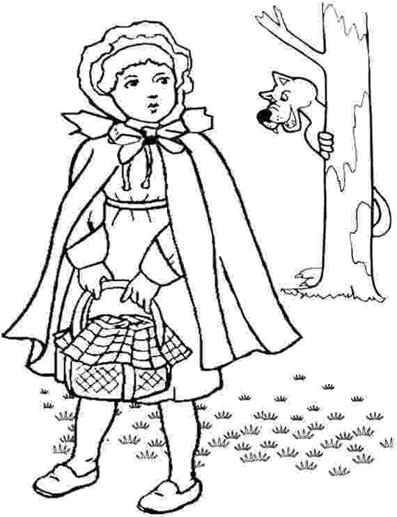 little red riding hood coloring sheet little red riding hood free colouring pages sheet coloring hood red little riding 