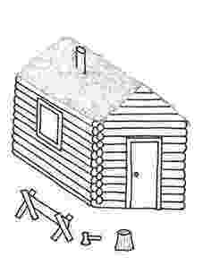 log cabin coloring page log cabin coloring page free download best log cabin coloring page cabin log 