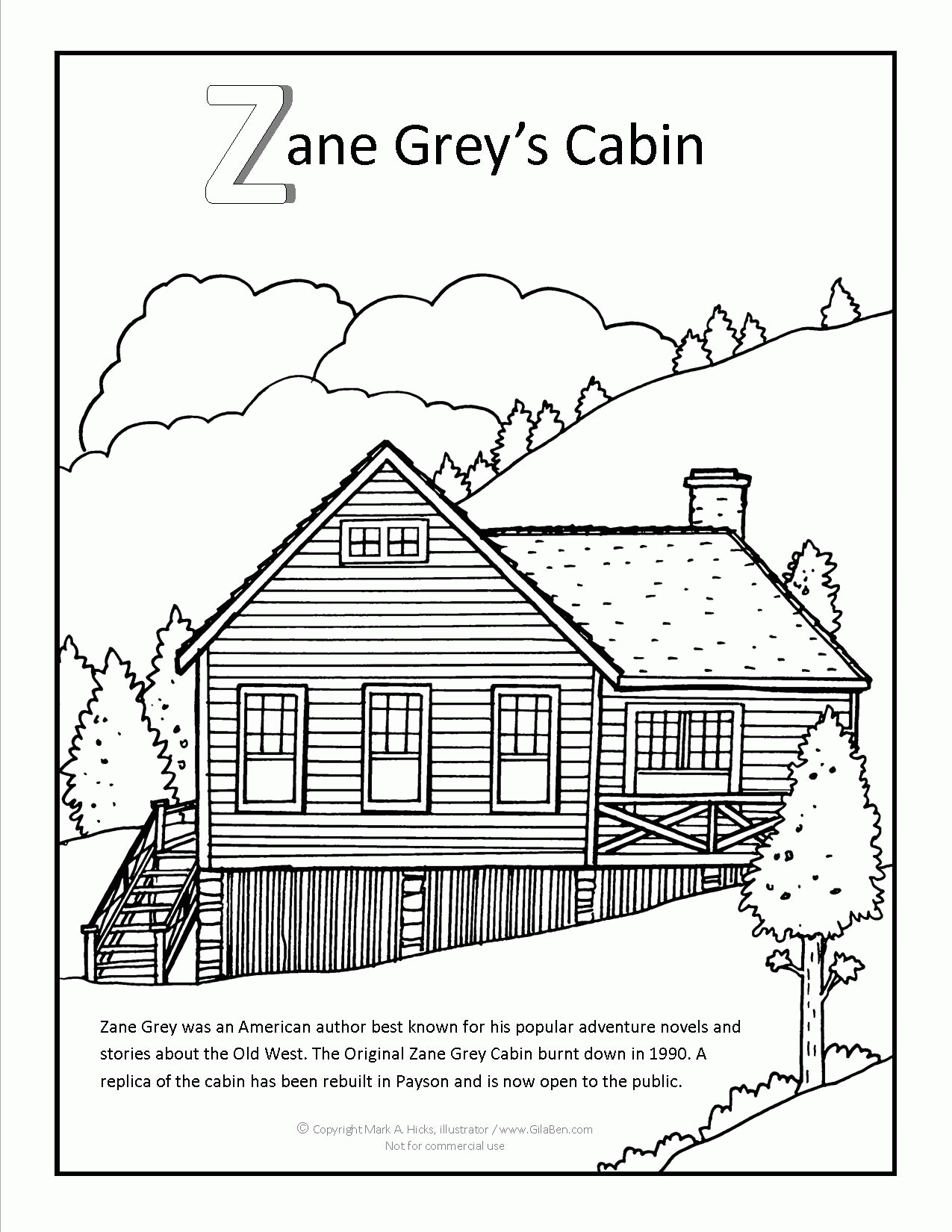 log cabin coloring page log cabin coloring pages coloring home coloring log page cabin 