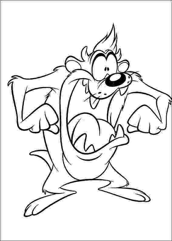 looney tunes coloring pages the lively show of looney tunes colouring pages picolour coloring looney tunes pages 