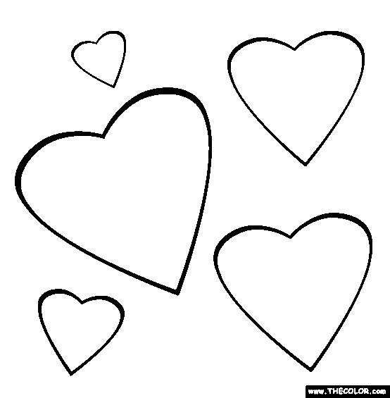 love hearts pictures to colour heart coloring pages heart coloring pages emoji colour to pictures love hearts 