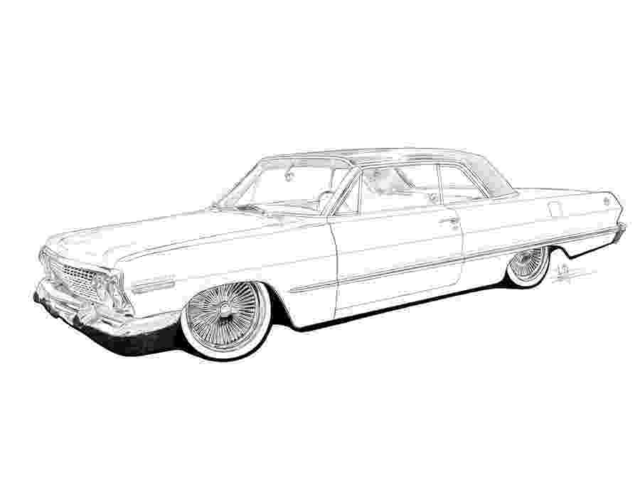 lowrider coloring pages low rider drawing at getdrawingscom free for personal coloring pages lowrider 