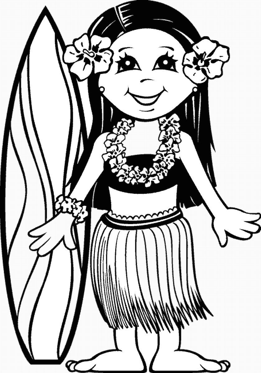 luau coloring pages luau coloring pages birthday printable coloring luau pages 