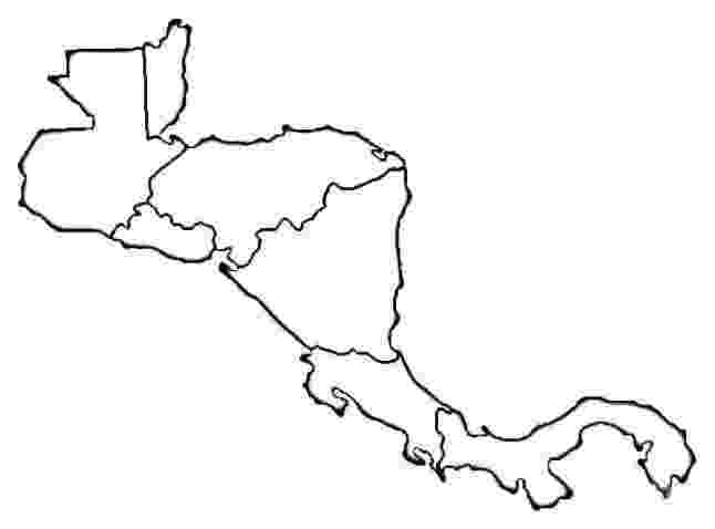 mapa de centroamerica mapa de centroamérica para colorear sin nombres latin mapa centroamerica de 