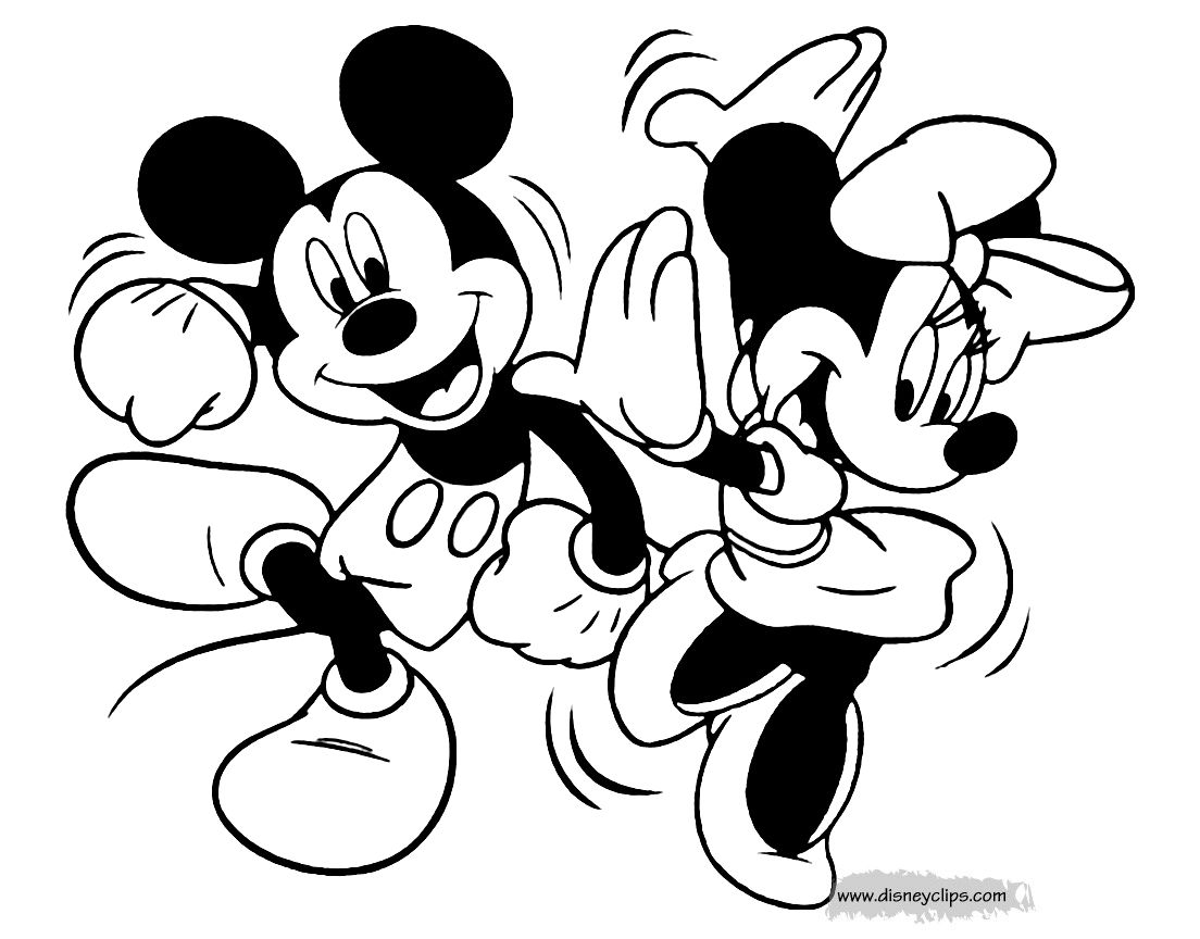 mickey minnie mouse coloring pages mickey mouse friends coloring pages 4 disney39s world mouse mickey pages coloring minnie 