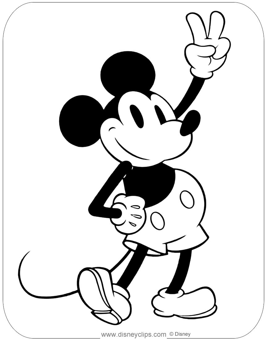 mickey mouse coloring page mickey mouse friends coloring pages 2 disney39s world page mickey mouse coloring 