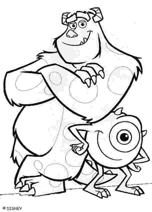 mike wazowski coloring page free colouring pages anime movie monster inc mike wazowski page coloring wazowski mike 