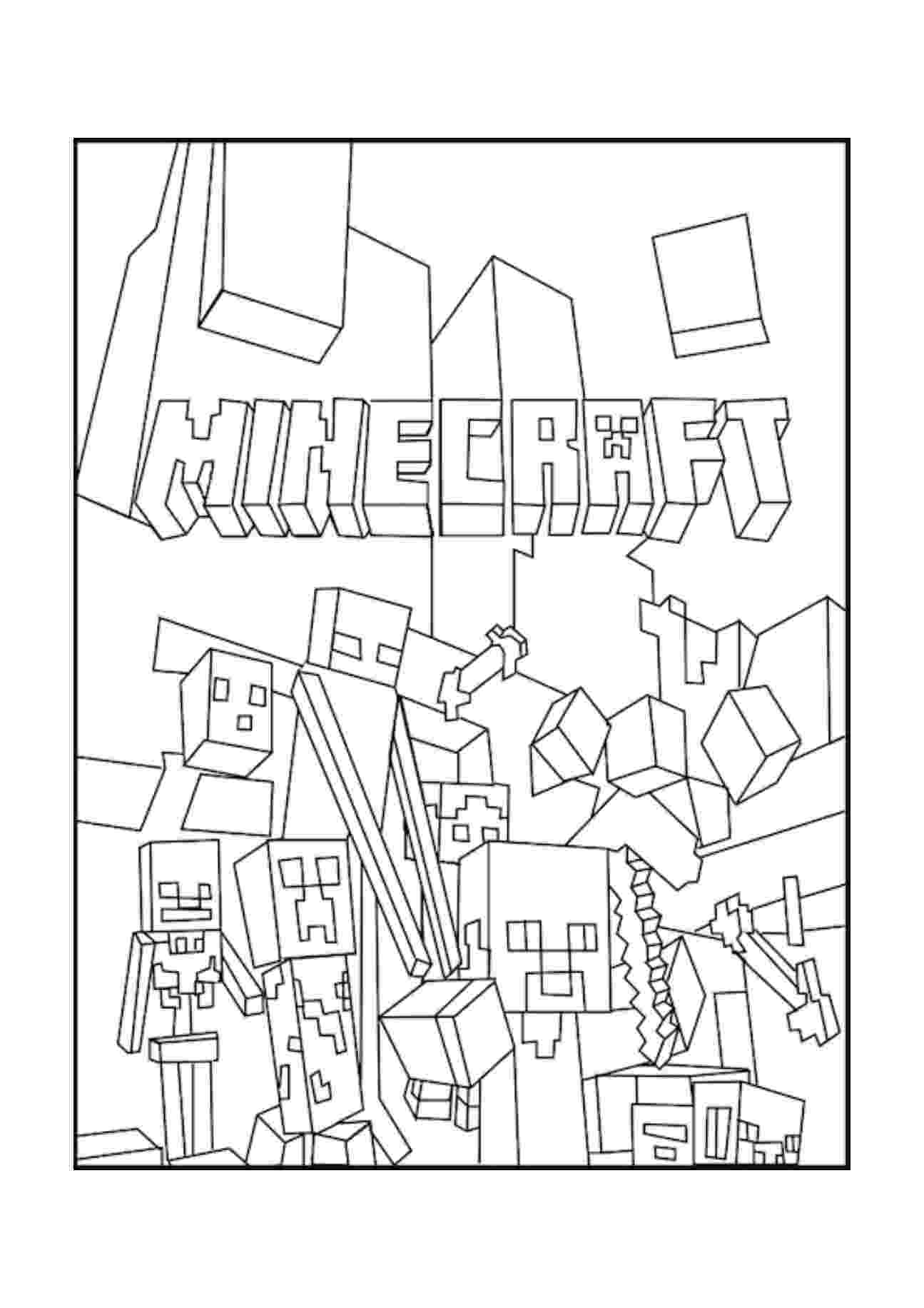 mincraft coloring pages a minecraft mobs coloring page lego coloring pages mincraft pages coloring 