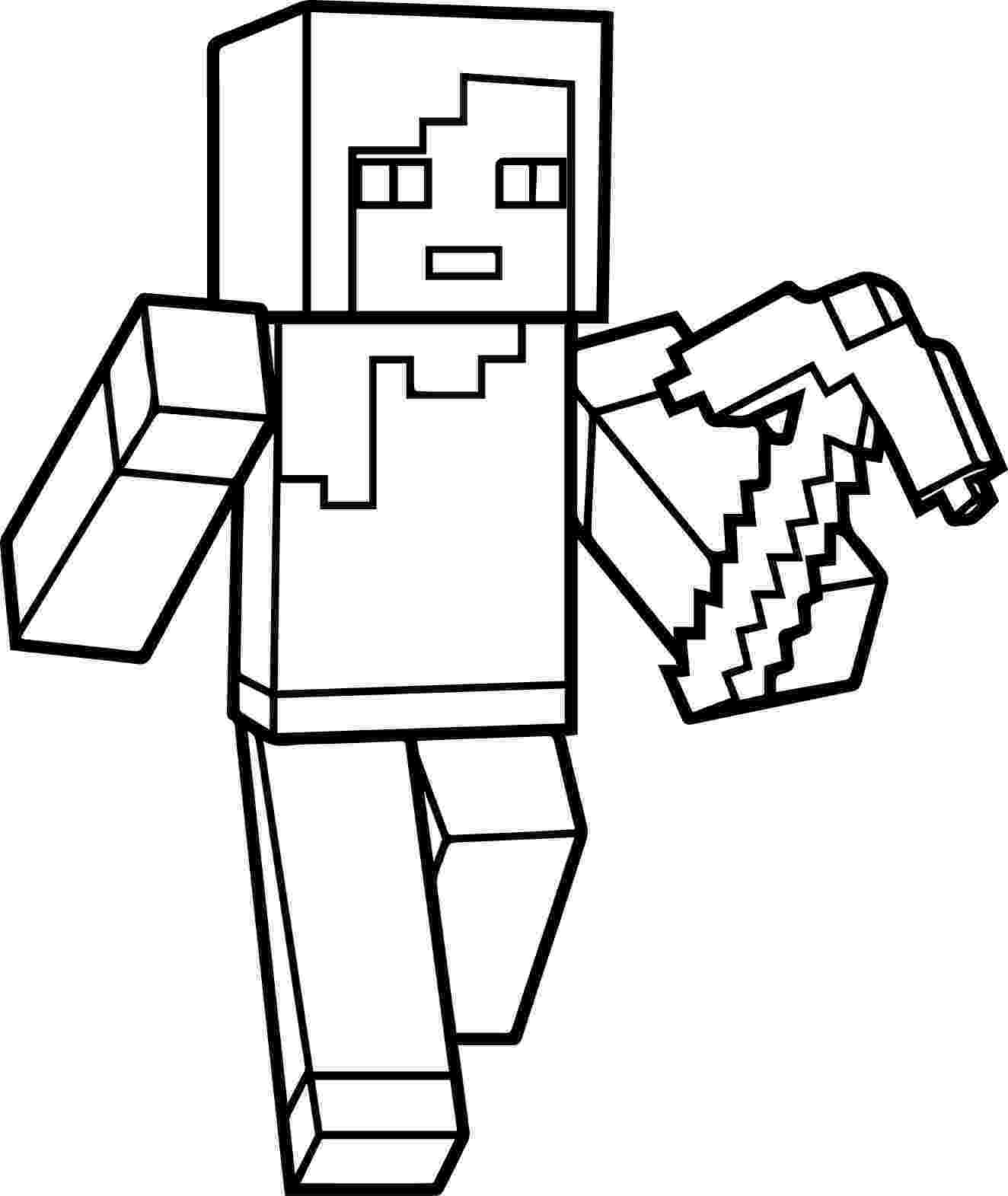 minecraft coloring sheets free minecraft coloring pages best coloring pages for kids free coloring minecraft sheets 