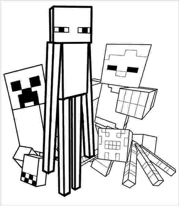 minecraft coloring sheets free minecraft coloring pages print them for free 100 free coloring minecraft sheets 