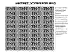 minecraft tnt picture minecraft mooshroom coloring page free coloring pages online minecraft tnt picture 