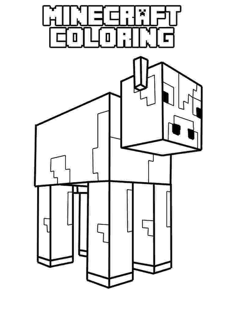 minecraft to color minecraft coloring pages best coloring pages for kids minecraft to color 