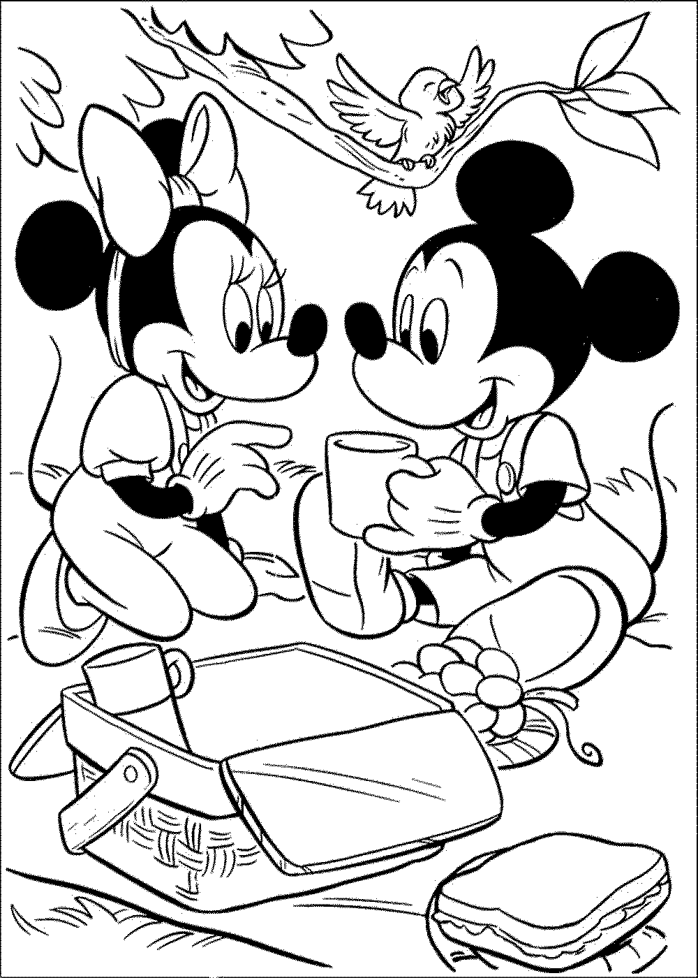minnie mickey coloring pages minnie and mickey mouse coloring pages bestappsforkidscom pages mickey coloring minnie 