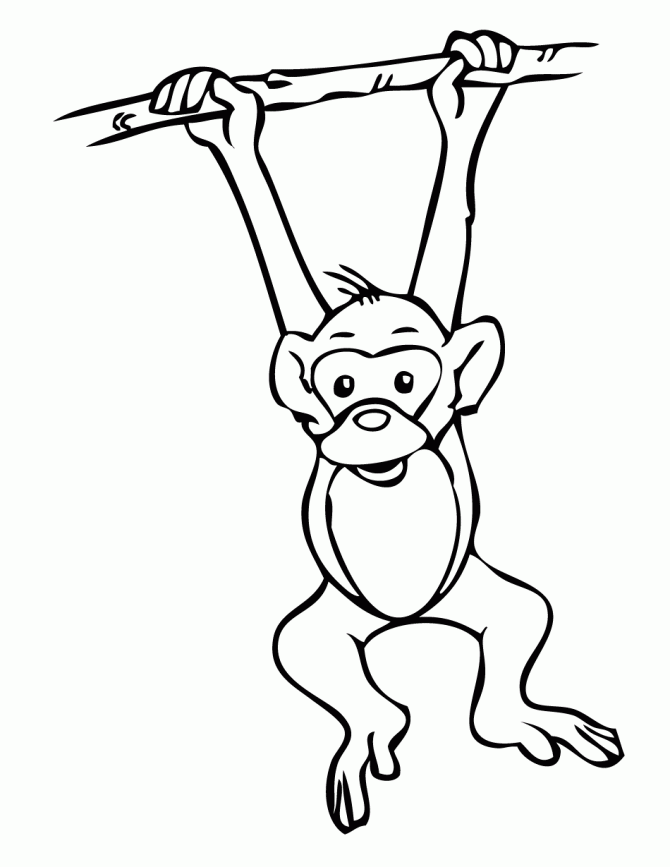 monkey coloring images free printable monkey coloring pages for kids cool2bkids monkey images coloring 