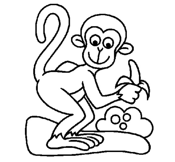 monkey coloring images monkey coloring pages a monkey for your monkey monkey images coloring 