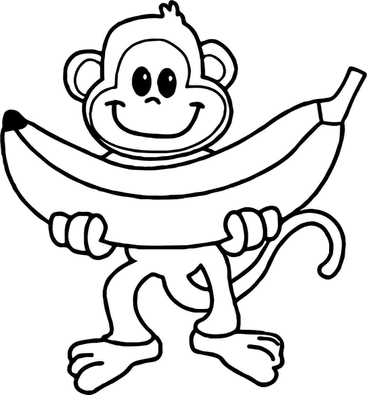 monkey coloring sheet free printable monkey coloring pages for kids coloring sheet monkey 1 1