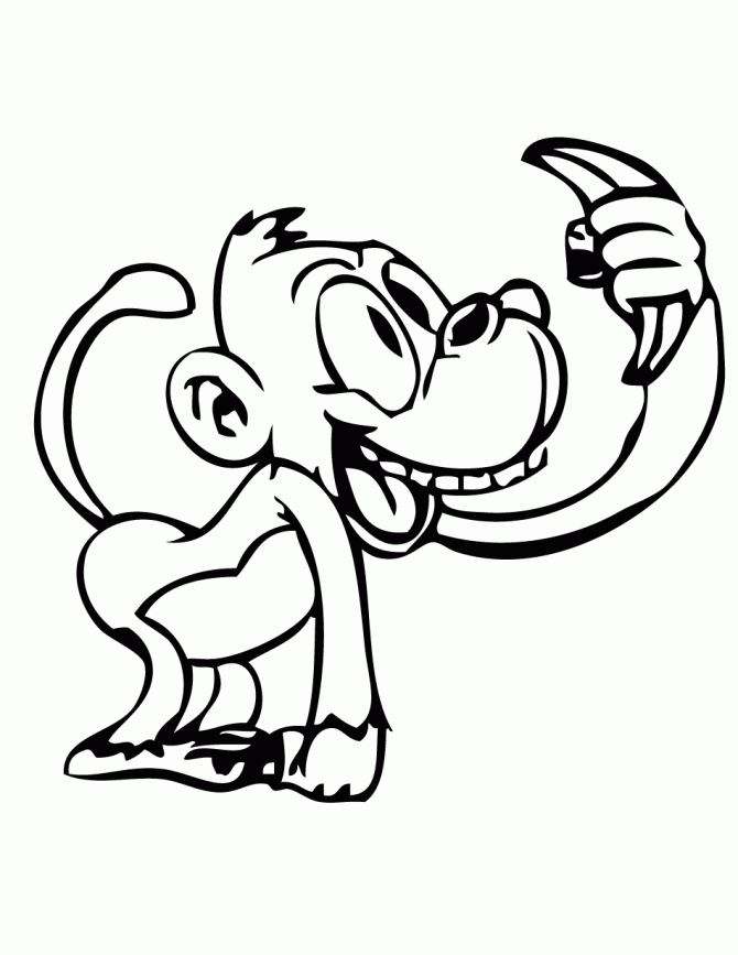 monkeys coloring pages animal monkey and baby monkey coloring pages kids kentscraft pages monkeys coloring 