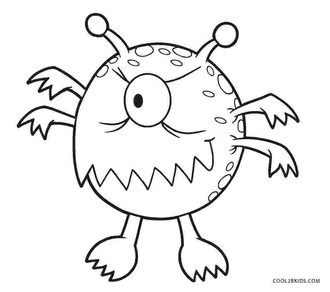 monster coloring sheet free printable monster coloring pages for kids cool2bkids monster coloring sheet 