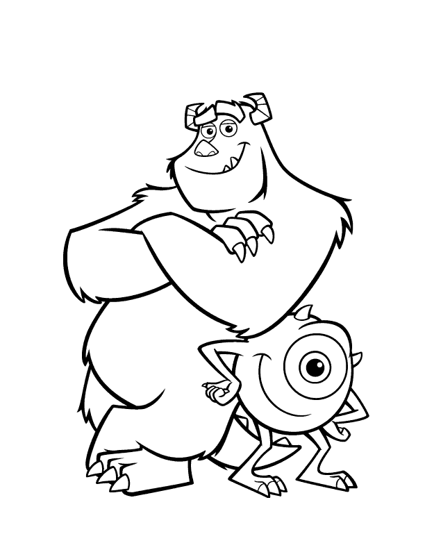 monster coloring sheet monster coloring pages free printables faithfully free sheet coloring monster 