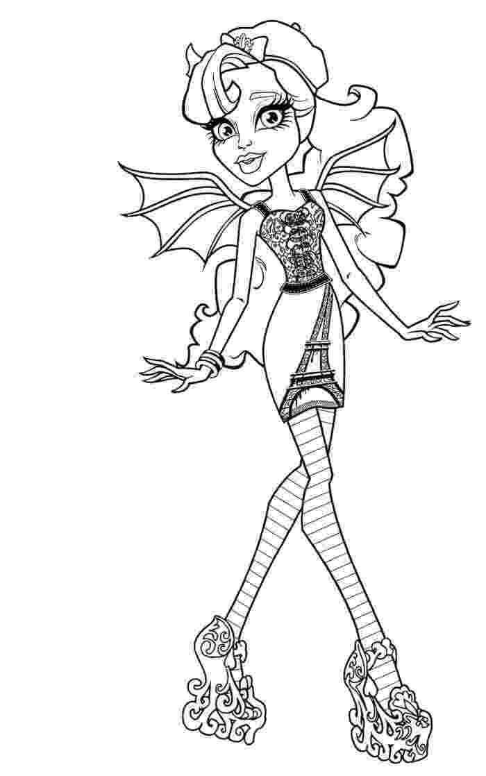 monster high coloring pics coloring pages monster high coloring pages free and printable coloring monster high pics 1 1