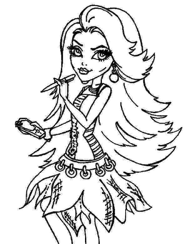 monster high coloring pics monster high coloring pages getcoloringpagescom coloring high pics monster 