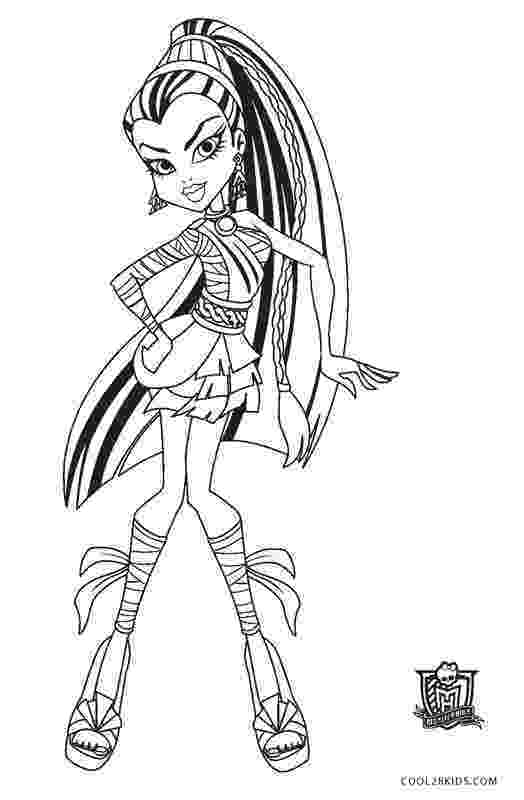 monster high printable coloring pages all about monster high dolls baby monster high character pages printable high monster coloring 