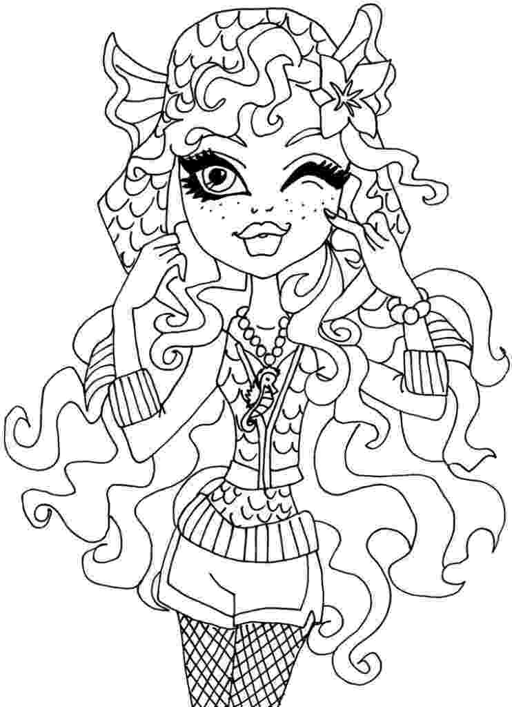 monster high printable coloring pages free printable monster high coloring pages for kids printable high coloring monster pages 