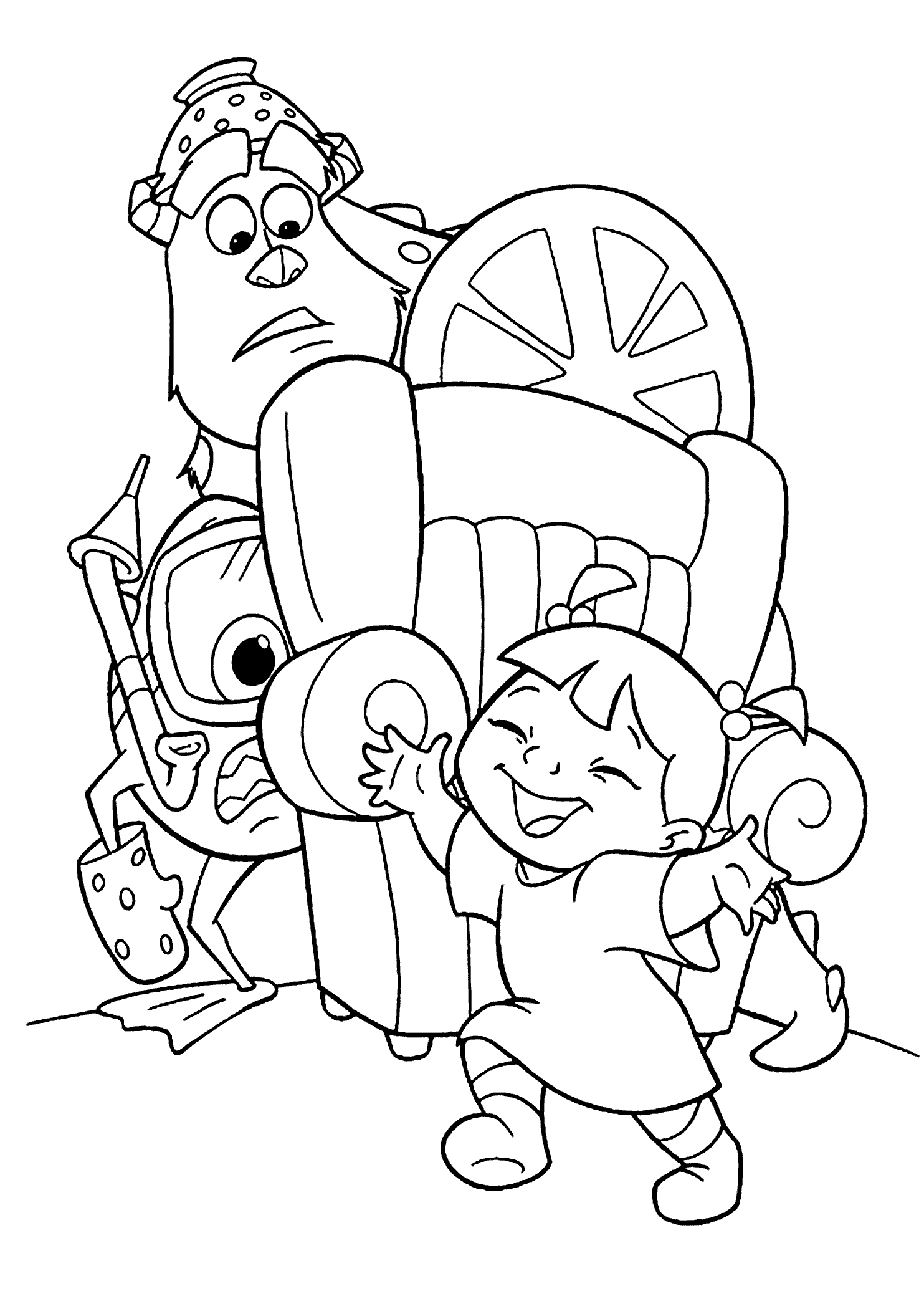 monster inc coloring pages monster inc cartoon coloring pages for kids printable monster inc coloring pages 