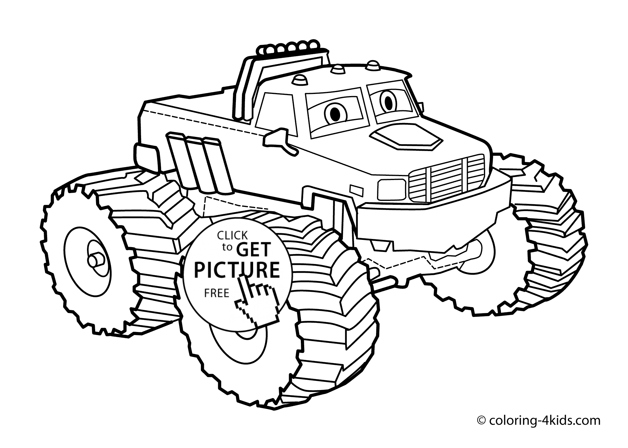 monster truck color pages monster truck coloring page for kids monster truck truck pages color monster 