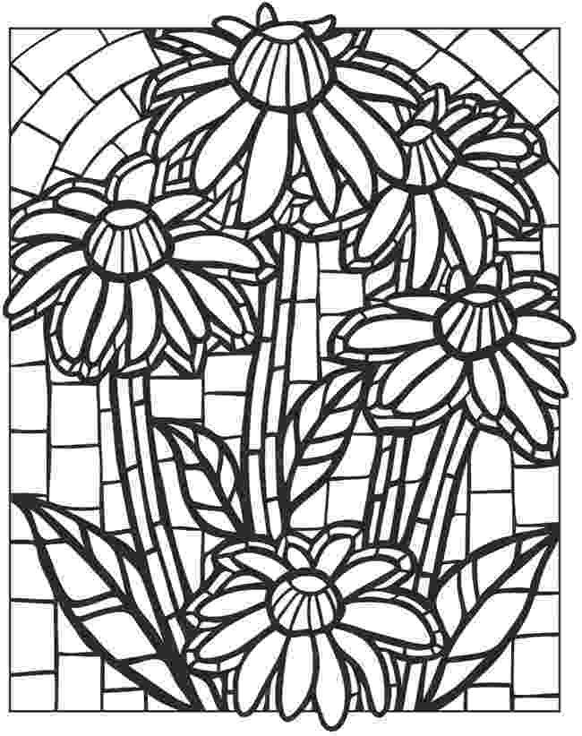 mosaic designs to color traditional pattern mandala mosaic coloring page designs to mosaic color 