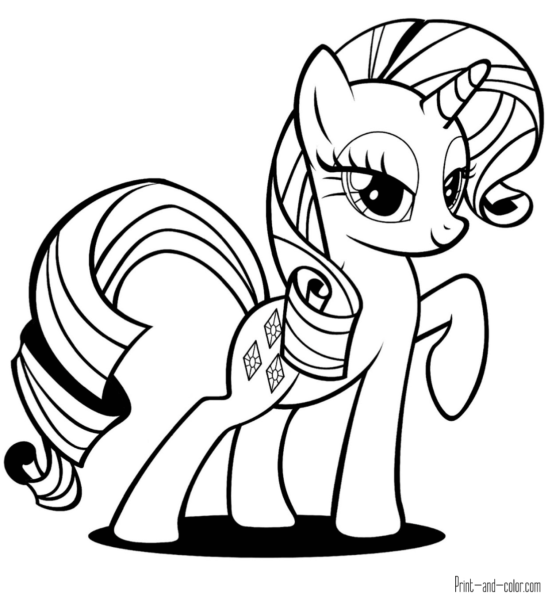 my little pony picters ponies from ponyville coloring pages free printable pony my picters little 