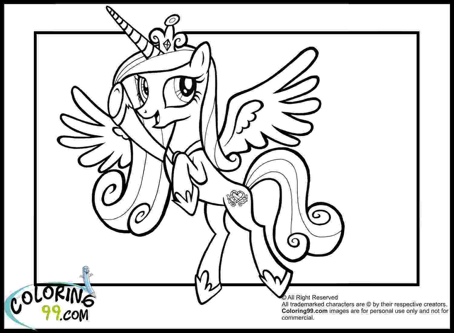 my little pony princess cadence coloring page my little pony princess cadence 02 coloring page my princess page coloring cadence pony little 