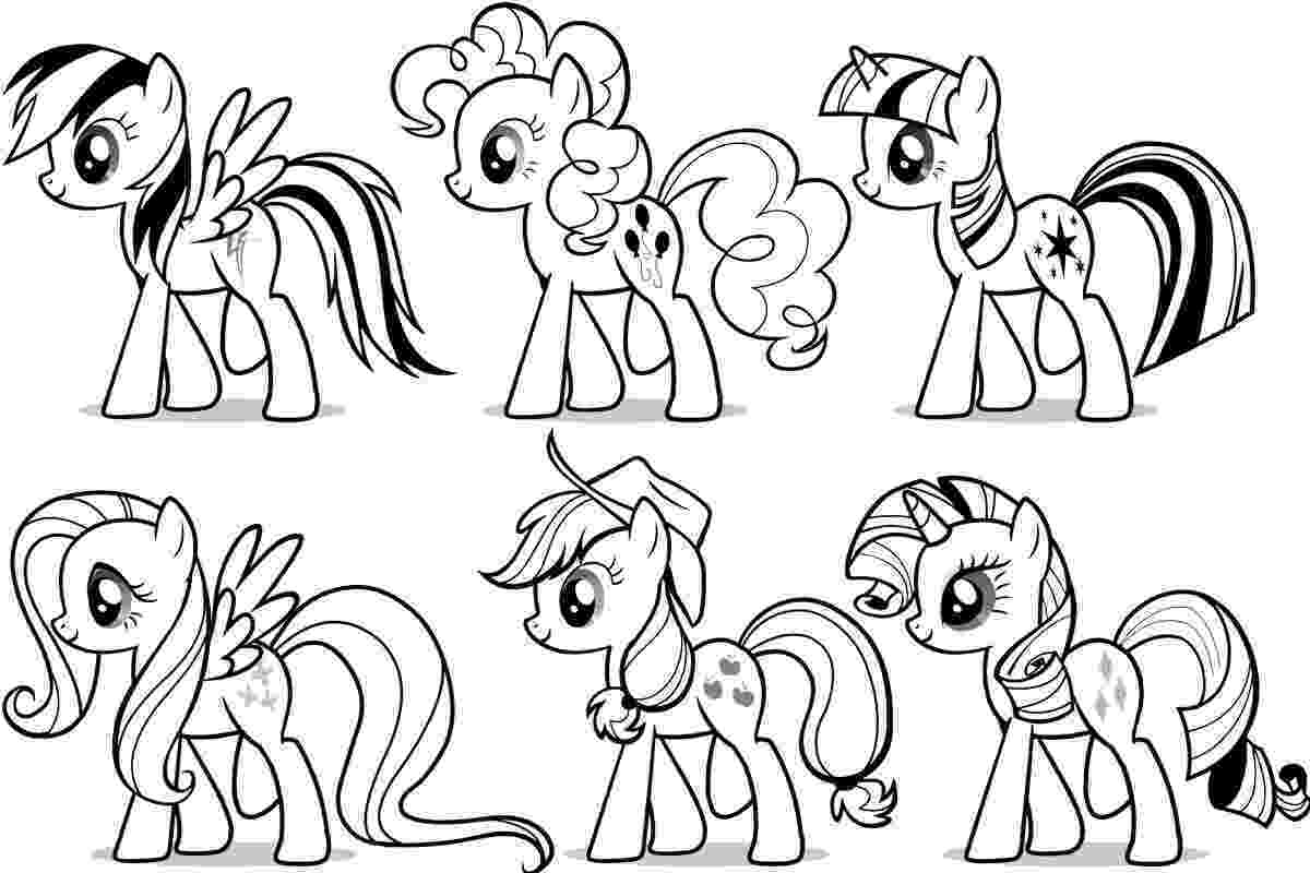 my little pony printable pages blank mlp coloring pages coloring pages my printable pages pony little 