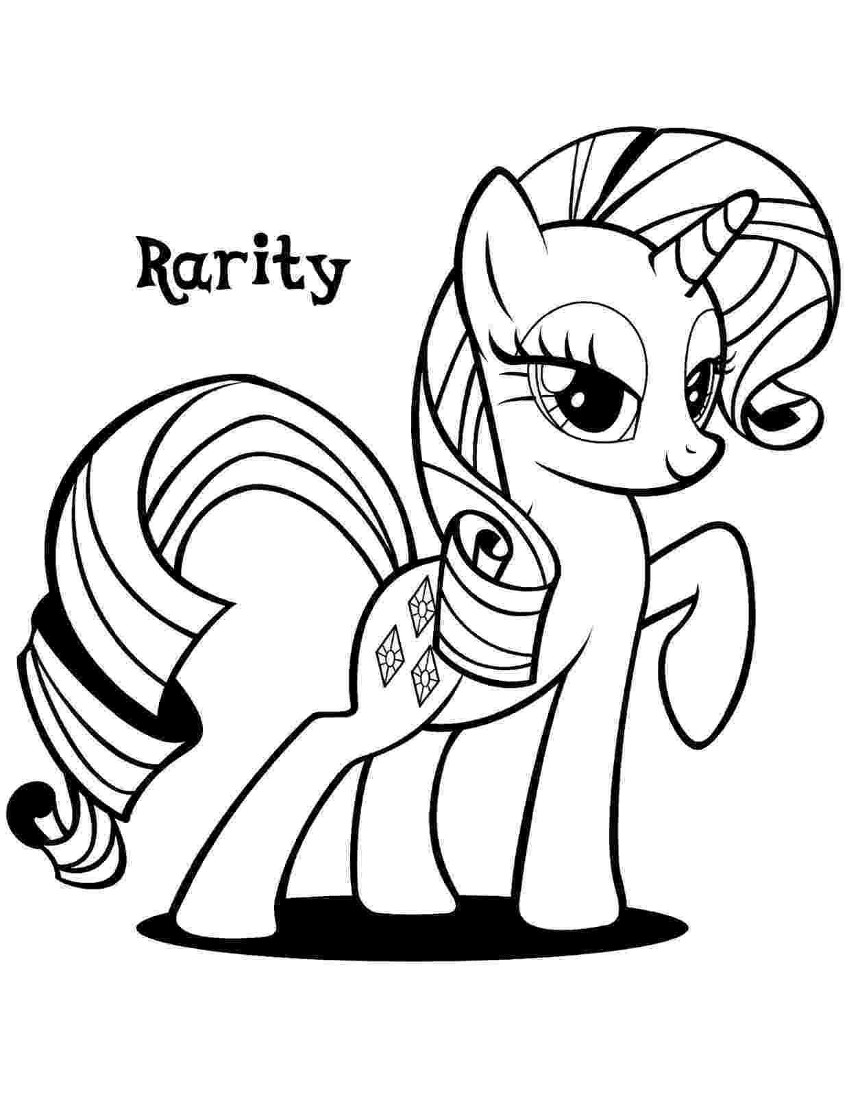my little pony rarity coloring pages my little pony rarity coloring pages little pony my coloring rarity pages 