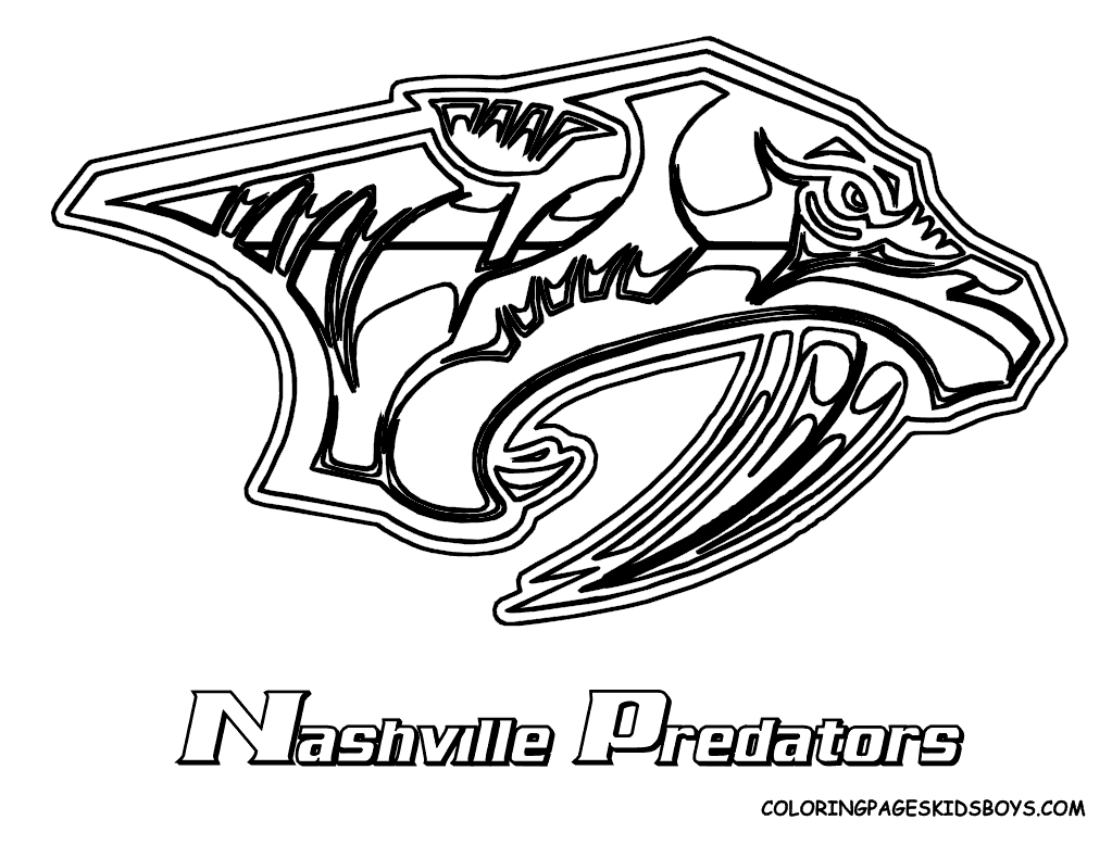 nashville predators coloring pages nhl devils logo coloring pages coloring pages pages predators coloring nashville 