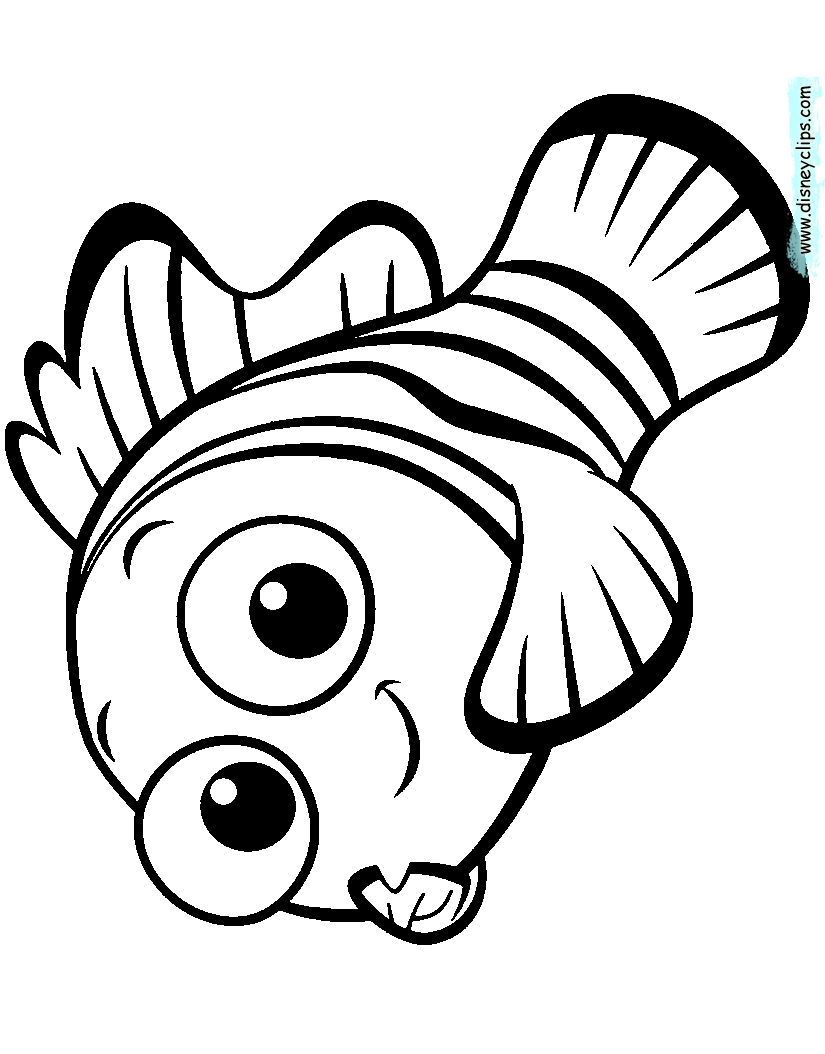 nemo coloring sheet finding nemo coloring pages disneyclipscom coloring sheet nemo 