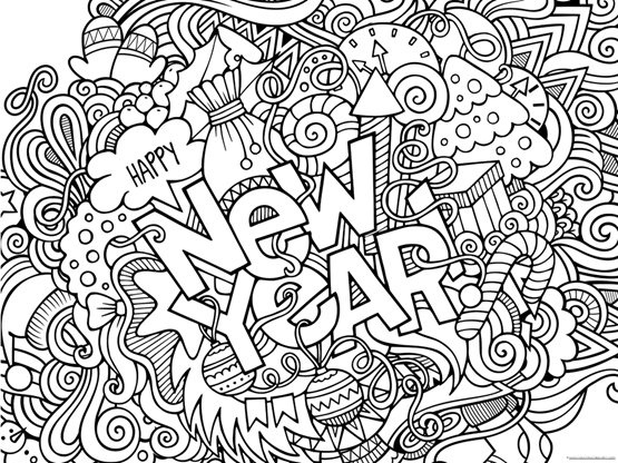 new years coloring page happy new year 2019 coloring pages 1111 new page coloring years 