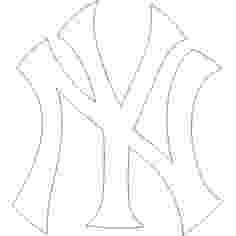new york yankees symbol coloring pages medium white new york yankees logo cut outs from york symbol pages coloring yankees new 